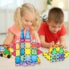 image:imagePicassoTiles Magnet Tile Building Blocks Ferris Wheel Amusement Rotating Accessory Kit Compatible with Full Sized Magnetic Tiles Construction Toy Set Education STEM Learning 3D Toddler Kid Age 3 PT09101pc With Carry Case