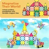 image:imagePicassoTiles Magnet Tile Building Blocks Ferris Wheel Amusement Rotating Accessory Kit Compatible with Full Sized Magnetic Tiles Construction Toy Set Education STEM Learning 3D Toddler Kid Age 3 PT0961pc With Carry Case