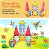 image:imagePicassoTiles Magnet Tile Building Blocks Ferris Wheel Amusement Rotating Accessory Kit Compatible with Full Sized Magnetic Tiles Construction Toy Set Education STEM Learning 3D Toddler Kid Age 3 PT0921pc