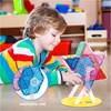 image:imagePicassoTiles Magnet Tile Building Blocks Ferris Wheel Amusement Rotating Playset Multi Structural Magnetic Tiles Toddlers Kids Educational STEM Learning Kit 3D Construction Block Toy Set Ages 3 PT01