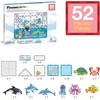 image:imagePicassoTiles Magnet Tiles Magnetic Building Blocks with 8 Construction Vehicles Crank Truck Excavator Bulldozer Road Roller Concrete Mixer Tractor Dump Truck Forklift Toys Learning Kids Ages 3 PTQ11Marine Animal Set With 8 Action Figures