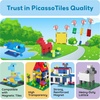image:imagePicassoTiles Magnetc Brick Tile 259pcs Building Block Combo Set Compatible with Major Brick Systems Over 50 Builds STEM Educational Construction Toy for Kids Toddlers Boys Girls Ages 3 and Up PTS259259pcs Magnetic Tile  Building Brick Combo