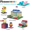 image:imagePicassoTiles Magnetc Brick Tile 259pcs Building Block Combo Set Compatible with Major Brick Systems Over 50 Builds STEM Educational Construction Toy for Kids Toddlers Boys Girls Ages 3 and Up PTS259512pcs Magnetic Tile  Building Brick Combo
