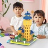 image:imagePicassoTiles Magnetc Brick Tile 259pcs Building Block Combo Set Compatible with Major Brick Systems Over 50 Builds STEM Educational Construction Toy for Kids Toddlers Boys Girls Ages 3 and Up PTS2591016pcs Magnetic Tile  Building Brick Combo