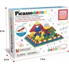 image:imagePicassoTiles Magnetc Brick Tile 259pcs Building Block Combo Set Compatible with Major Brick Systems Over 50 Builds STEM Educational Construction Toy for Kids Toddlers Boys Girls Ages 3 and Up PTS259259pcs Magnetic Tile  Building Brick Combo