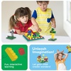 image:imagePicassoTiles Magnetc Brick Tile 259pcs Building Block Combo Set Compatible with Major Brick Systems Over 50 Builds STEM Educational Construction Toy for Kids Toddlers Boys Girls Ages 3 and Up PTS259259pcs Magnetic Tile  Building Brick Combo
