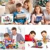 image:imagePicassoTiles Magnetic Brick Tiles STEM Creative Magnetic Tiles Building Block Set Building Brick Construction Toy Socket Spikes Toys Accessory Educational Imaginative Learning Kit Stacking Set333 Pcs Combo Set