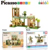 image:imagePicassoTiles Magnetic Brick Tiles STEM Creative Magnetic Tiles Building Block Set Building Brick Construction Toy Socket Spikes Toys Accessory Educational Imaginative Learning Kit Stacking SetMilitary