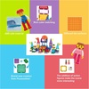 image:imagePicassoTiles Magnetic Brick Tiles STEM Creative Magnetic Tiles Building Block Set Building Brick Construction Toy Socket Spikes Toys Accessory Educational Imaginative Learning Kit Stacking Set333 Pcs Combo Set