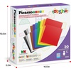 image:imagePicassoTiles Magnetic Brick Tiles STEM Creative Magnetic Tiles Building Block Set Building Brick Construction Toy Socket Spikes Toys Accessory Educational Imaginative Learning Kit Stacking Set20 Pack 10x10 Platform Multi Color Bricks