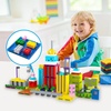 image:imagePicassoTiles Magnetic Brick Tiles STEM Creative Magnetic Tiles Building Block Set Building Brick Construction Toy Socket Spikes Toys Accessory Educational Imaginative Learning Kit Stacking Set12pcs Socket02