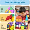 image:imagePicassoTiles Magnetic Brick Tiles STEM Creative Magnetic Tiles Building Block Set Building Brick Construction Toy Socket Spikes Toys Accessory Educational Imaginative Learning Kit Stacking Set353 Pcs Combo Set