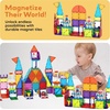 image:imagePicassoTiles Magnetic Brick Tiles STEM Creative Magnetic Tiles Building Block Set Building Brick Construction Toy Socket Spikes Toys Accessory Educational Imaginative Learning Kit Stacking Set353 Pcs Combo Set