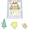 image:imagePicassoTiles Magnetic Building Block Quarter Round and Window Set Magnet Construction Toy Educational Kit Engineering STEM Learning Playset Child Brain Development Stacking Blocks PlayboardsSquare Triangle 12 Pc