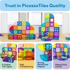 image:imagePicassoTiles Magnetic Building Block Quarter Round and Window Set Magnet Construction Toy Educational Kit Engineering STEM Learning Playset Child Brain Development Stacking Blocks PlayboardsQuarter Round and Window Set