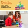 image:imagePicassoTiles Magnetic Building Block Quarter Round and Window Set Magnet Construction Toy Educational Kit Engineering STEM Learning Playset Child Brain Development Stacking Blocks PlayboardsSeethrough Shape