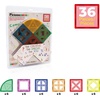 image:imagePicassoTiles Magnetic Building Block Quarter Round and Window Set Magnet Construction Toy Educational Kit Engineering STEM Learning Playset Child Brain Development Stacking Blocks PlayboardsQuarter Round and Window Set