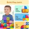 image:imagePicassoTiles Magnetic Building Block Quarter Round and Window Set Magnet Construction Toy Educational Kit Engineering STEM Learning Playset Child Brain Development Stacking Blocks PlayboardsQuarter Round and Window Set
