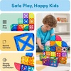 image:imagePicassoTiles Magnetic Building Block Quarter Round and Window Set Magnet Construction Toy Educational Kit Engineering STEM Learning Playset Child Brain Development Stacking Blocks PlayboardsQuarter Round and Window Set