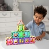 image:imagePicassoTiles Magnetic Building Block Quarter Round and Window Set Magnet Construction Toy Educational Kit Engineering STEM Learning Playset Child Brain Development Stacking Blocks PlayboardsSeethrough Shape
