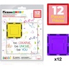 image:imagePicassoTiles Magnetic Building Block Set Right Triangle Magnet Tiles Construction Toy STEM Learning Kit Educational Playset Playboard Pretend Play Stacking Blocks Child Brain Development PTE0212Pc Square