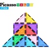 image:imagePicassoTiles Magnetic Building Block Set Right Triangle Magnet Tiles Construction Toy STEM Learning Kit Educational Playset Playboard Pretend Play Stacking Blocks Child Brain Development PTE0212Pc R Triangle