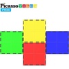 image:imagePicassoTiles Magnetic Building Block Set Right Triangle Magnet Tiles Construction Toy STEM Learning Kit Educational Playset Playboard Pretend Play Stacking Blocks Child Brain Development PTE024Pc Large Square