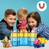 image:imagePicassoTiles Magnetic Building Block Set Right Triangle Magnet Tiles Construction Toy STEM Learning Kit Educational Playset Playboard Pretend Play Stacking Blocks Child Brain Development PTE0263Pc Diamond