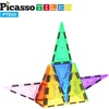 image:imagePicassoTiles Magnetic Building Block Set Right Triangle Magnet Tiles Construction Toy STEM Learning Kit Educational Playset Playboard Pretend Play Stacking Blocks Child Brain Development PTE0212Pc I Triangle