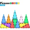 image:imagePicassoTiles Magnetic Building Block Set Right Triangle Magnet Tiles Construction Toy STEM Learning Kit Educational Playset Playboard Pretend Play Stacking Blocks Child Brain Development PTE0212Pc I Triangle