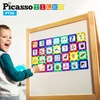 image:imagePicassoTiles Magnetic Building Blocks with Tiles and Educational Artwork Graphic Clickin Inserts Magnet Construction Toy Set STEM Learning Kit Playset Child Brain Development PT5656pcs Educational Tiles