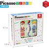 image:imagePicassoTiles Magnetic Expression Puzzle Toy Building Block Mix amp Match Cubes Cubes Magnet Sensory Toys PreSchool Gifts Educational STEM Learning Kit for Kid Baby Toddler Age 3 and Up 8 Pieces PMC08Expression Mix  Match Cubes