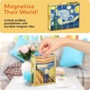 image:imagePicassoTiles Magnetic Expression Puzzle Toy Building Block Mix amp Match Cubes Cubes Magnet Sensory Toys PreSchool Gifts Educational STEM Learning Kit for Kid Baby Toddler Age 3 and Up 8 Pieces PMC0820pcs Van Gogh Mona Lisa