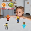 image:imagePicassoTiles Magnetic Figures 5 Piece Vehicle and Action Figure Set Including School Bus Car Truck and 2 Drivers Magnet Expansion Pack Toddler Toy Kit Pretend Playset for Construction Building BlockMulticolor