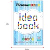 image:imagePicassoTiles Magnetic Tile Building Idea Book 230 Pages Illustrated Design Guide with 300 Creative Builds for Kids STEM Learning Creativity and Brain Development Educational Toy Ages 3 Plus PTIDEABOOK