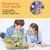 image:imagePicassoTiles Magnetic Tile Building Idea Book 230 Pages Illustrated Design Guide with 300 Creative Builds for Kids STEM Learning Creativity and Brain Development Educational Toy Ages 3 Plus PTIDEABOOK