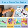 image:imagePicassoTiles Magnetic Tile Building Idea Book 230 Pages Illustrated Design Guide with 300 Creative Builds for Kids STEM Learning Creativity and Brain Development Educational Toy Ages 3 Plus PTIDEABOOK