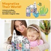 image:imagePicassoTiles Magnetic Tiles Magnet Tile Building Blocks Printed Fall Farm Themed Animal Toy Set with 8 Farmyard Animals Character Action Figures STEM Learning Playset for Kids Ages 3 PTQ27Mermaid Theme