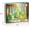 image:imagePicassoTiles Magnetic Tiles Magnet Tile Building Blocks Printed Fall Farm Themed Animal Toy Set with 8 Farmyard Animals Character Action Figures STEM Learning Playset for Kids Ages 3 PTQ27Forest