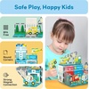 image:imagePicassoTiles Magnetic Tiles Magnet Tile Building Blocks Printed Fall Farm Themed Animal Toy Set with 8 Farmyard Animals Character Action Figures STEM Learning Playset for Kids Ages 3 PTQ27Metro