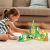 image:imagePicassoTiles Magnetic Tiles Magnet Tile Building Blocks Printed Fall Farm Themed Animal Toy Set with 8 Farmyard Animals Character Action Figures STEM Learning Playset for Kids Ages 3 PTQ27Forest