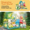 image:imagePicassoTiles Magnetic Tiles Magnet Tile Building Blocks Printed Fall Farm Themed Animal Toy Set with 8 Farmyard Animals Character Action Figures STEM Learning Playset for Kids Ages 3 PTQ27Metro