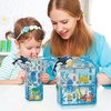image:imagePicassoTiles Magnetic Tiles Magnet Tile Building Blocks Printed Fall Farm Themed Animal Toy Set with 8 Farmyard Animals Character Action Figures STEM Learning Playset for Kids Ages 3 PTQ27Marine