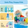 image:imagePicassoTiles Magnetic Tiles Magnet Tile Building Blocks Printed Fall Farm Themed Animal Toy Set with 8 Farmyard Animals Character Action Figures STEM Learning Playset for Kids Ages 3 PTQ27Marine