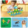 image:imagePicassoTiles Pete The Cat 80pc Magnetic Board Game Puzzle Playset Reusable Mix amp Match Cartoon Toy with Storytelling STEM Learning Activity Book and Storage Educational Kids Toys for Ages 3 PTC02Pete the Cat 6 Family