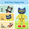 image:imagePicassoTiles Pete The Cat 80pc Magnetic Board Game Puzzle Playset Reusable Mix amp Match Cartoon Toy with Storytelling STEM Learning Activity Book and Storage Educational Kids Toys for Ages 3 PTC02Pete the Cat 6 Family