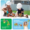 image:imagePicassoTiles STEM Learning Toys 250 Piece Building Block Kids Construction Engineering Kit Toy Blocks Children Early Education Playset wFree IdeaBook Power Drill Clickable Ratchet Age 3 PTN250250pcs Transformation