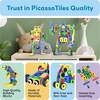 image:imagePicassoTiles STEM Learning Toys 250 Piece Building Block Kids Construction Engineering Kit Toy Blocks Children Early Education Playset wFree IdeaBook Power Drill Clickable Ratchet Age 3 PTN250201pcs Transformation