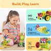 image:imagePicassoTiles STEM Learning Toys 250 Piece Building Block Kids Construction Engineering Kit Toy Blocks Children Early Education Playset wFree IdeaBook Power Drill Clickable Ratchet Age 3 PTN250250pcs Transformation