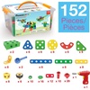 image:imagePicassoTiles STEM Learning Toys 250 Piece Building Block Kids Construction Engineering Kit Toy Blocks Children Early Education Playset wFree IdeaBook Power Drill Clickable Ratchet Age 3 PTN250152pcs Transformation